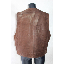 KAMIZELKA MOTOR SKÓRA BUFFALO rozm. L